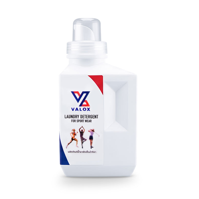 VALOX น้ำยาซักชุดกีฬา ขจัดกลิ่นอับเหงื่อ สูตรเข้มข้น 1000ml