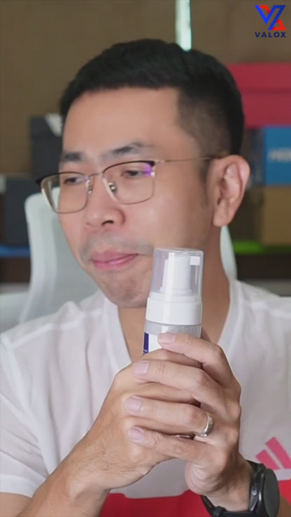 VALOX Foam Cleaner โฟมทำความสะอาดรองเท้า ไม่ต้องใช้น้ำ กำจัดเชื้อแบคทีเรีย สำหรับรองและอุปกรณ์กีฬา